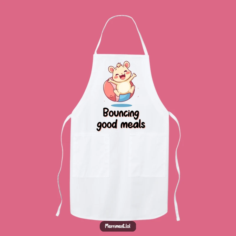 Funny Merry Critter Apron: Playful Chef's Delight, Perfect Funny Gift