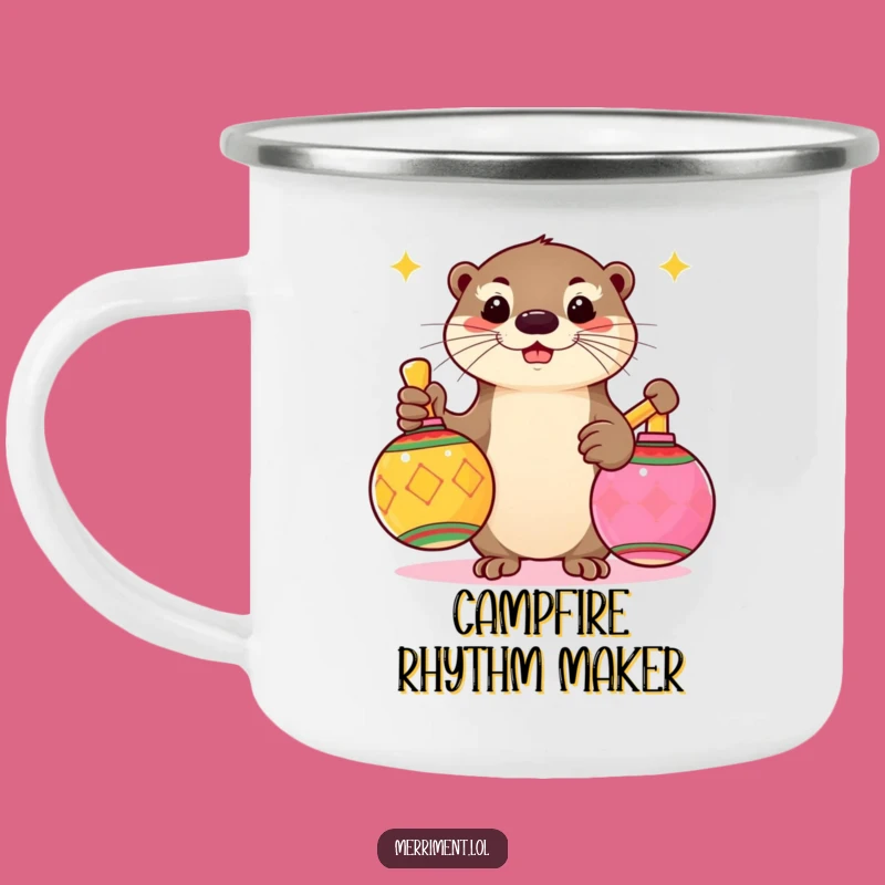 Funny Otter Campfire Mug: Shake Up Your Outdoor Fiesta