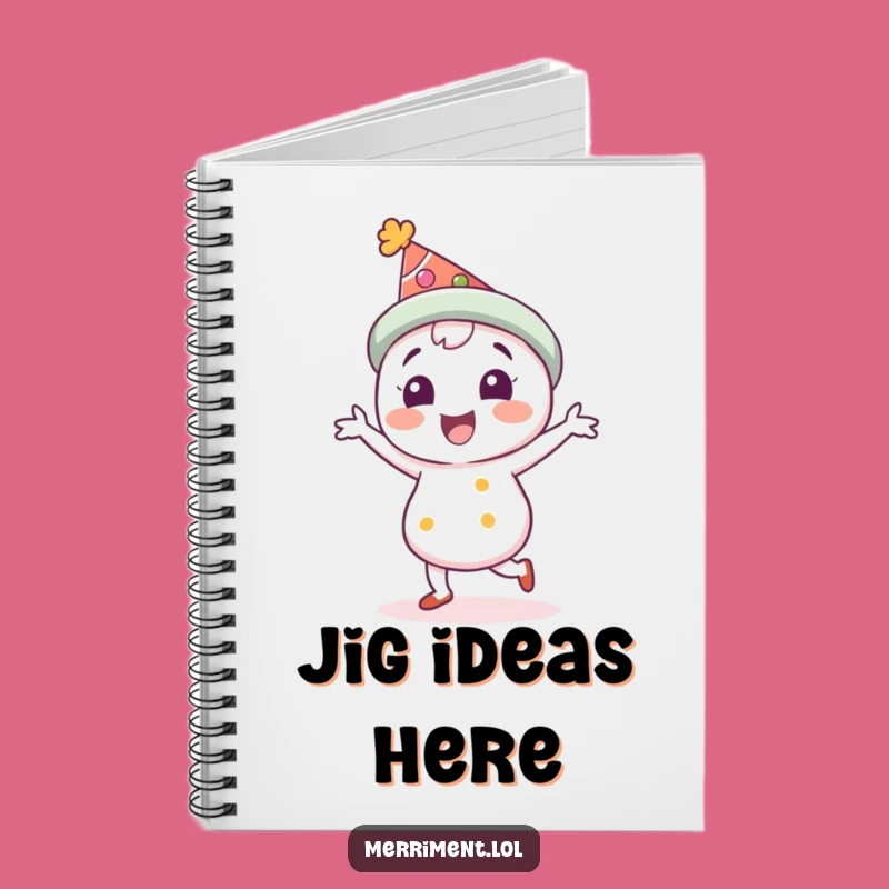 Funny Festive Hat Character Notebook: Jig Ideas, Perfect Funny Gift