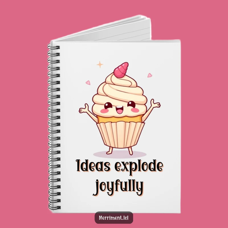Funny Giddy Cupcake Jig Notebook: Jot Down Sweet Celebrations