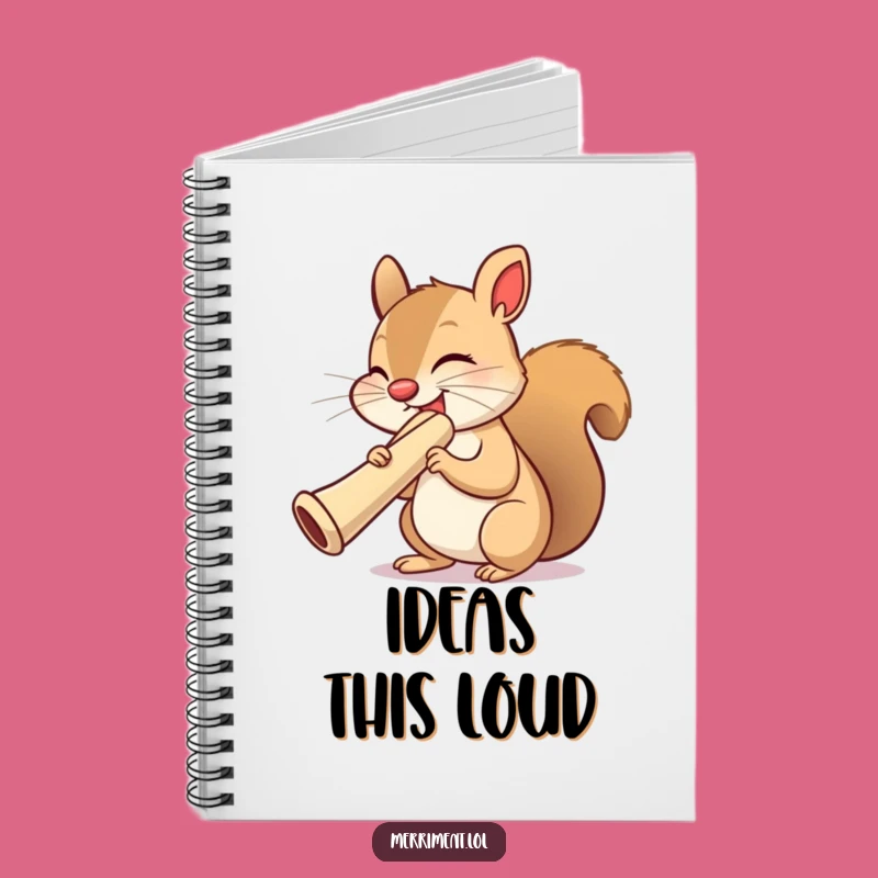 Funny Squirrel Kazoo Journal: Hilarious Notebook for Musical Ideas