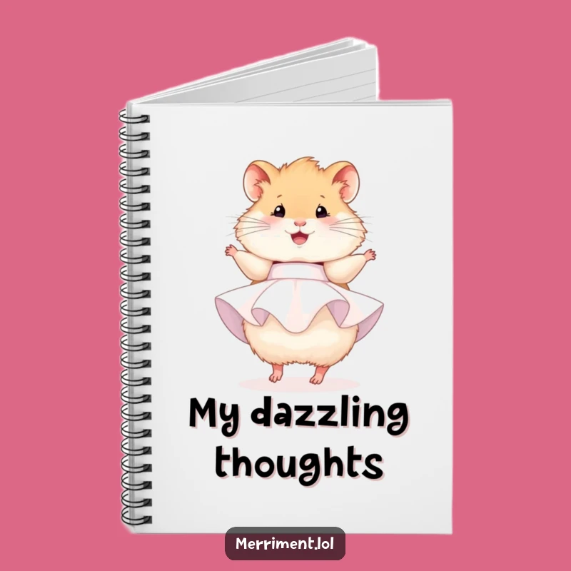 Funny Hamster Party Notebook: Jot Down Joy, Cheerful Pet, Great Funny Gift