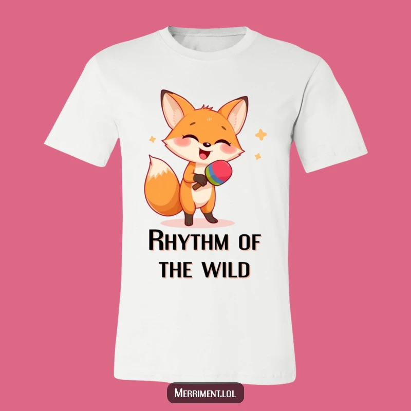 Funny Fox Dancing T-Shirt - Hilarious Giggling Animal Tee for Gift